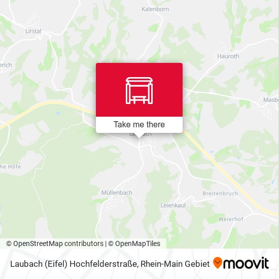 Laubach (Eifel) Hochfelderstraße map