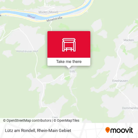 Карта Lütz am Rondell