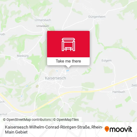 Карта Kaisersesch Wilhelm-Conrad-Röntgen-Straße