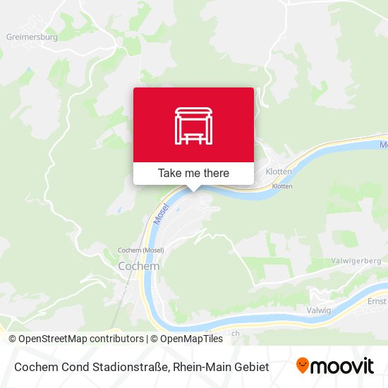 Карта Cochem Cond Stadionstraße