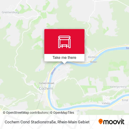 Карта Cochem Cond Stadionstraße