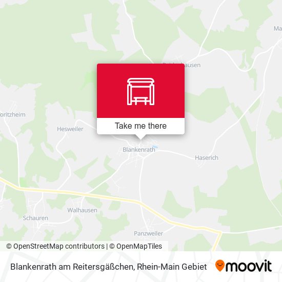 Карта Blankenrath am Reitersgäßchen