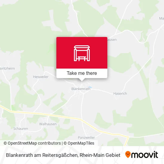 Карта Blankenrath am Reitersgäßchen