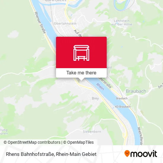 Карта Rhens Bahnhofstraße