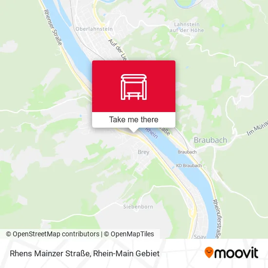 Карта Rhens Mainzer Straße