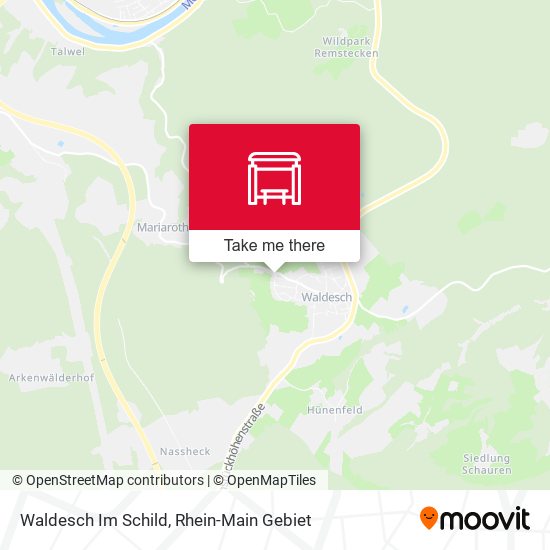 Waldesch Im Schild map