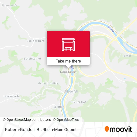 Карта Kobern-Gondorf Bf