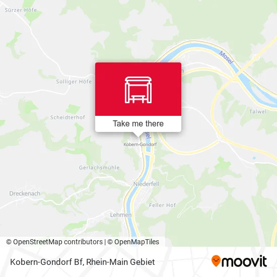 Карта Kobern-Gondorf Bf