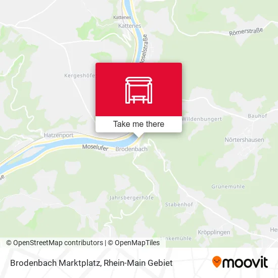 Карта Brodenbach Marktplatz