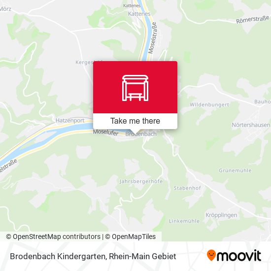 Brodenbach Kindergarten map