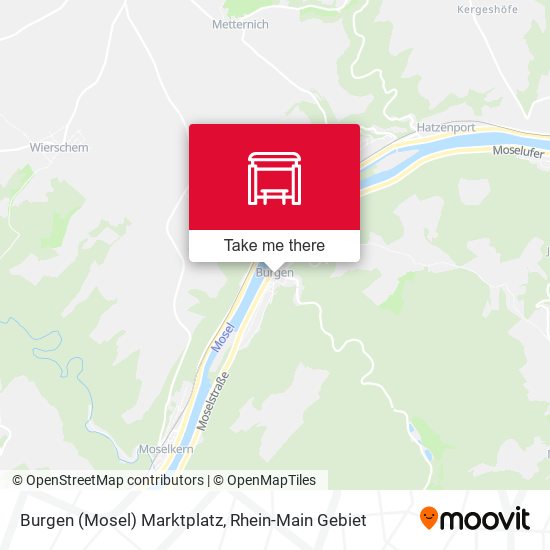 Burgen (Mosel) Marktplatz map