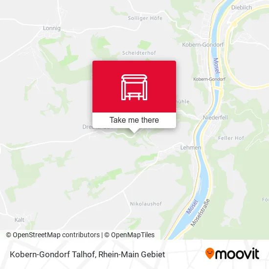 Карта Kobern-Gondorf Talhof