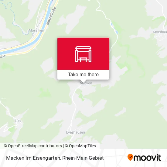 Карта Macken Im Eisengarten