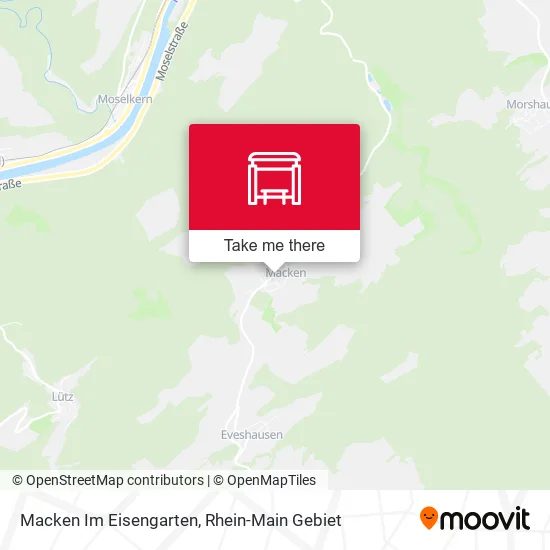 Карта Macken Im Eisengarten