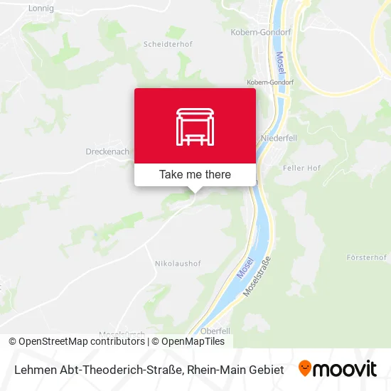 Lehmen Abt-Theoderich-Straße map