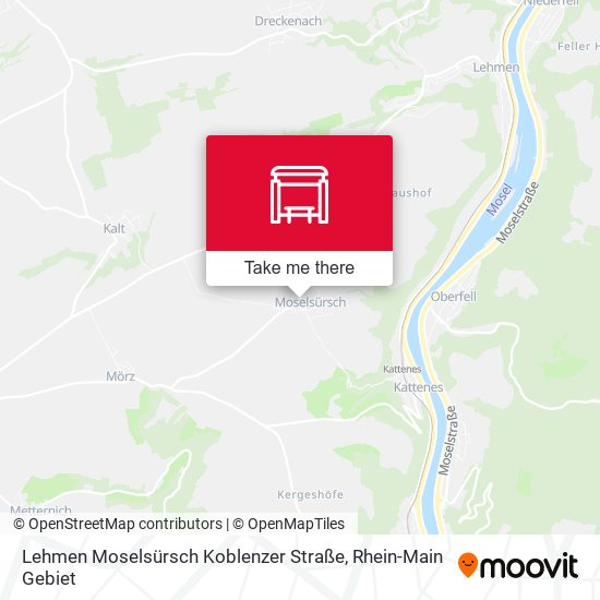 Lehmen Moselsürsch Koblenzer Straße map