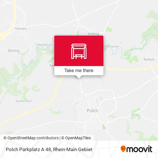 Карта Polch Parkplatz A 48