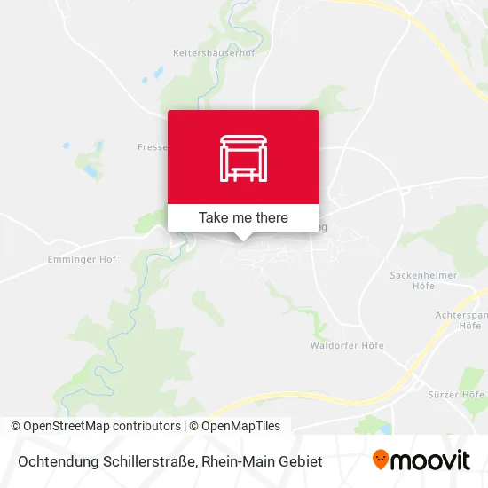 Карта Ochtendung Schillerstraße