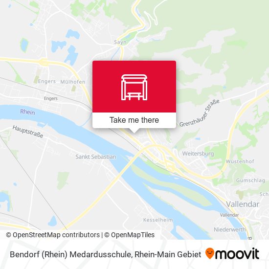 Bendorf (Rhein) Medardusschule map