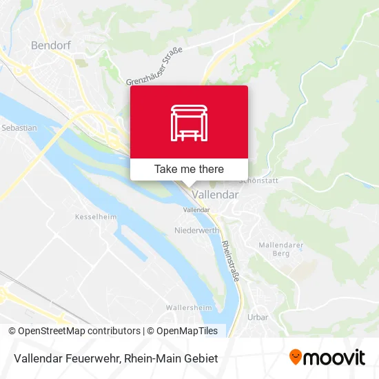 Карта Vallendar Feuerwehr