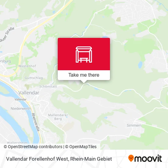Карта Vallendar Forellenhof West