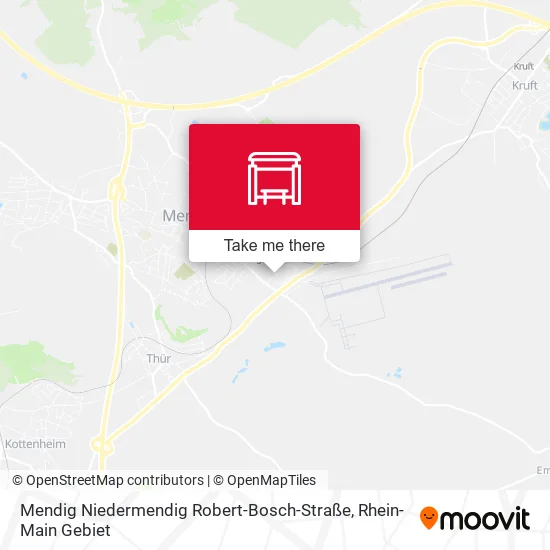 Карта Mendig Niedermendig Robert-Bosch-Straße