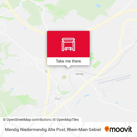 Карта Mendig Niedermendig Alte Post