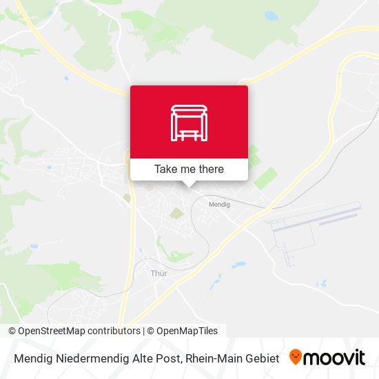 Карта Mendig Niedermendig Alte Post