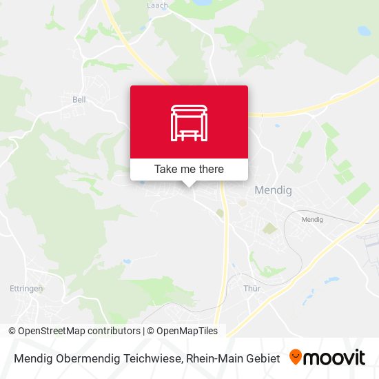 Карта Mendig Obermendig Teichwiese