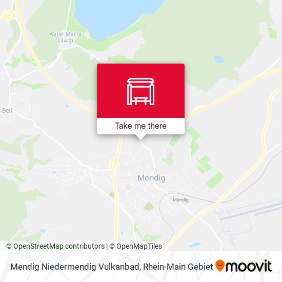Mendig Niedermendig Vulkanbad map
