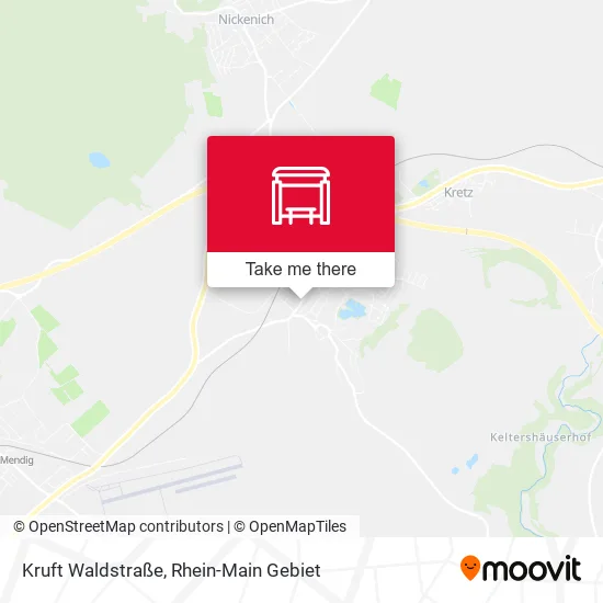 Карта Kruft Waldstraße