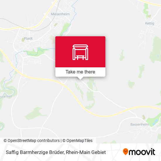 Saffig Barmherzige Brüder map