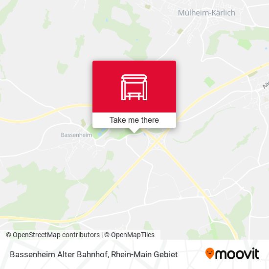 Bassenheim Alter Bahnhof map