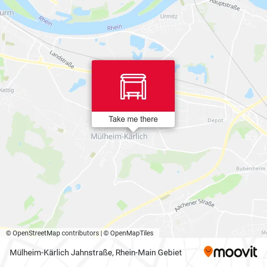 Карта Mülheim-Kärlich Jahnstraße