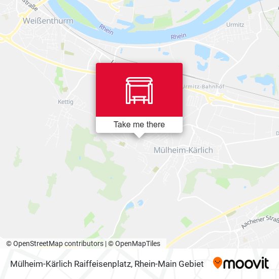 Mülheim-Kärlich Raiffeisenplatz map