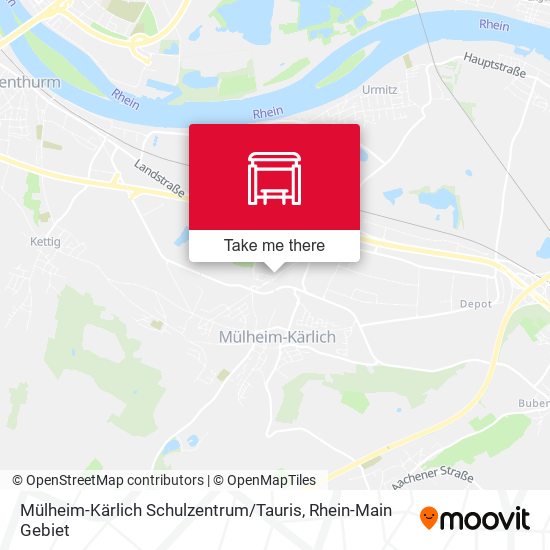 Mülheim-Kärlich Schulzentrum / Tauris map