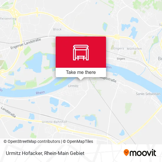 Urmitz Hofacker map