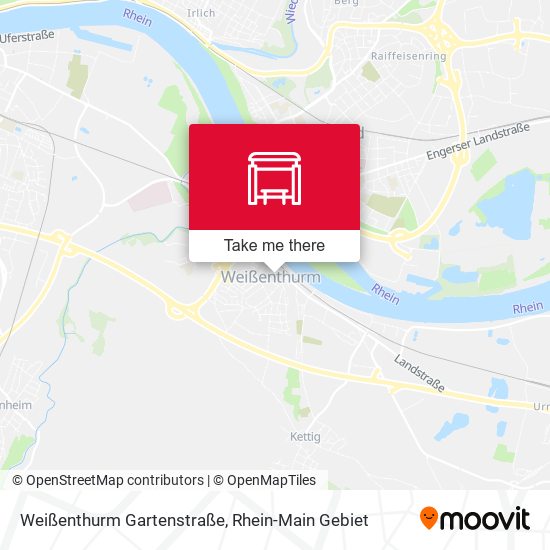 Weißenthurm Gartenstraße map