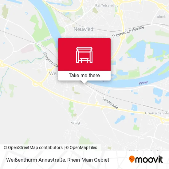 Weißenthurm Annastraße map