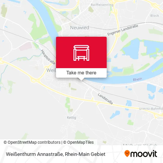 Weißenthurm Annastraße map