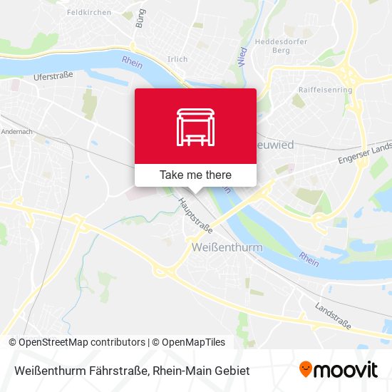 Weißenthurm Fährstraße map