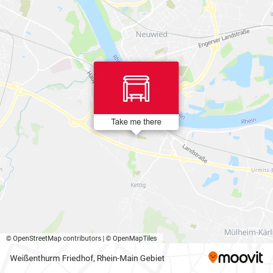 Weißenthurm Friedhof map