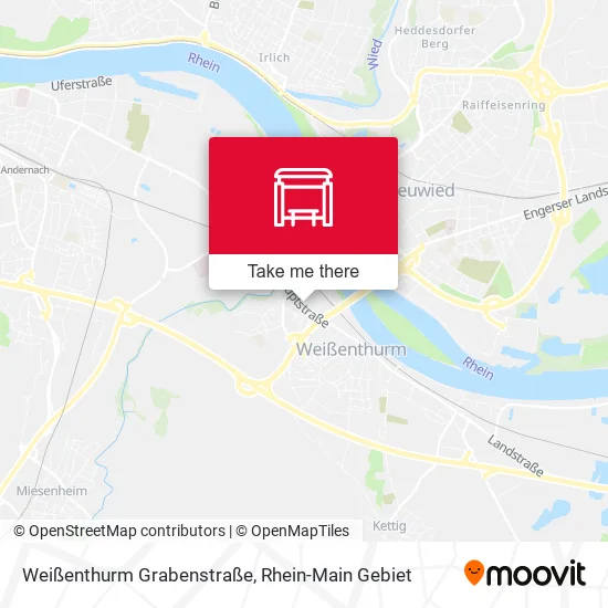 Карта Weißenthurm Grabenstraße