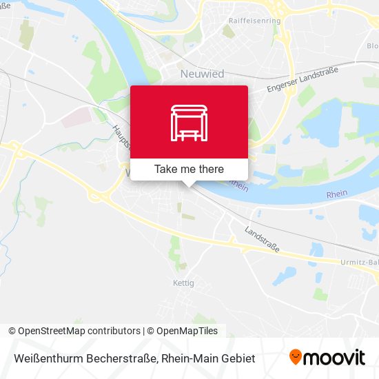 Карта Weißenthurm Becherstraße