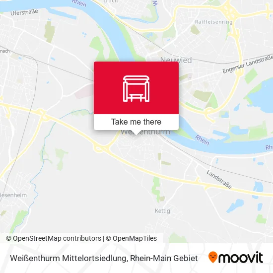 Карта Weißenthurm Mittelortsiedlung