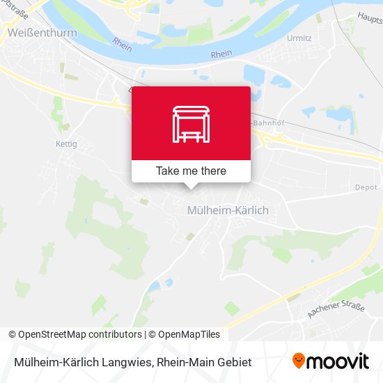 Mülheim-Kärlich Langwies map