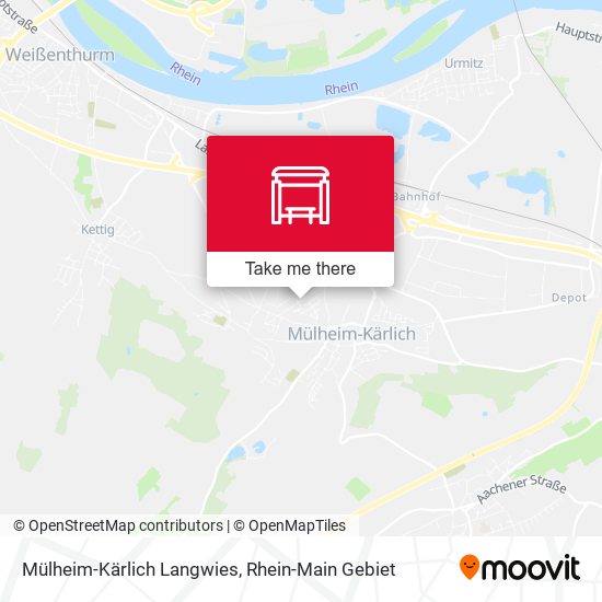Mülheim-Kärlich Langwies map