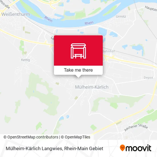 Карта Mülheim-Kärlich Langwies