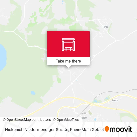 Карта Nickenich Niedermendiger Straße