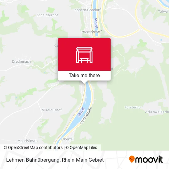Карта Lehmen Bahnübergang